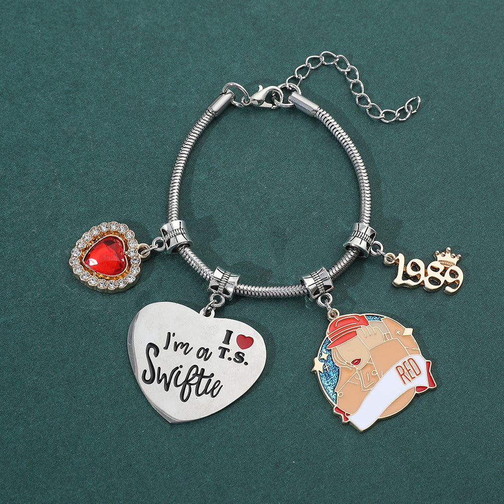 Wholesale Taylor Swift Zinc Alloy Bracelets